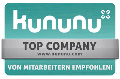Top Company-Auszeichnung von Kununu